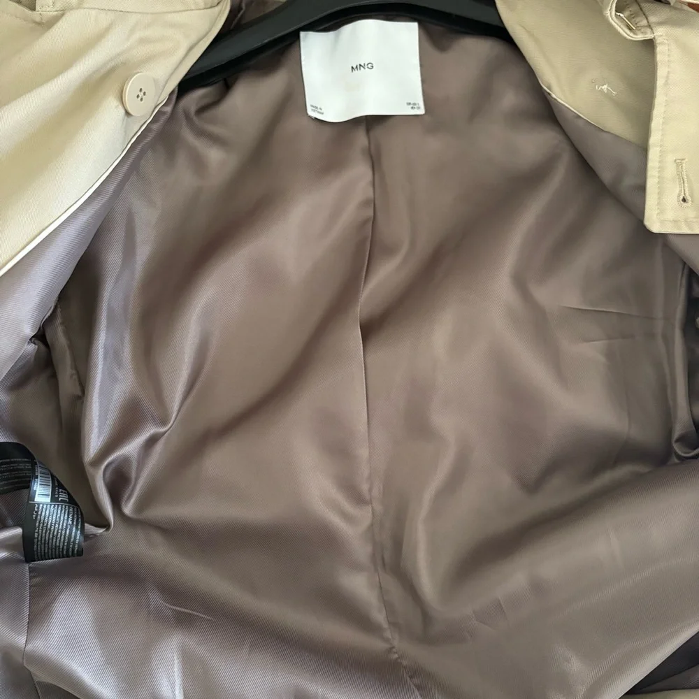 Mango Classic Trench Coat - Picture 10 of 10
